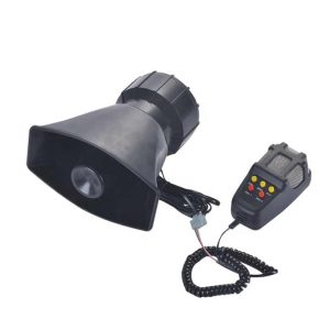 12V 100W 5 Tones Loud Horn Speaker for Car Siren Fire Ambulance Loudspeaker