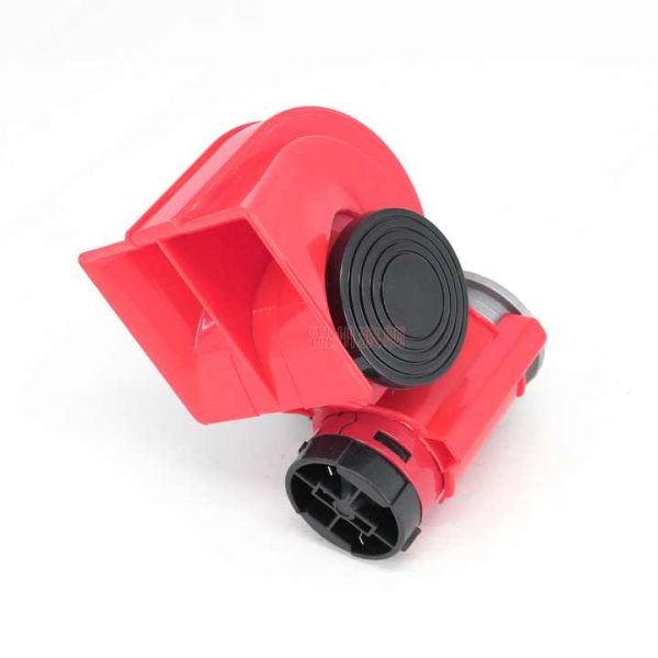 12V Air Horn Loud Compact Dual Tone Electric Snail Air Horn for Car Vehicles Truck Motorcycle