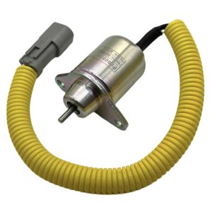 12V Fuel Shut Off Solenoid Valve 41-6383 1503ES-12S5SUC11S for Yanmar 3TNE72 3TNA72 4TNE84 4TNE88
