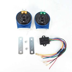 12V Snail Horn 22 Sound Horn 115dB Electronic Horn Loud Car Klaxon 510 410