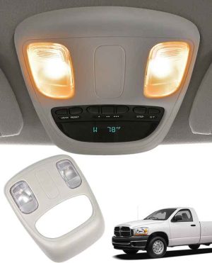 1KD78BD1AA 1DK78TL2AA Indoor Reading Lampshade Ceiling Light Assembly for Dodge RAM1500-5500 2002-2010