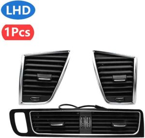 8R1820901 8R1820902 8R1820951C Car Air Vent Assembly Front Air Conditioning Outlet Center Armrest for Q5 2009-2017 New Set 3pcs