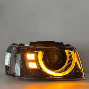 Car Headlight for Land Rover Freelander 2 2007-2015 Modified LED Drl Laser Lens LED Headlights for Land Rover Auto Part