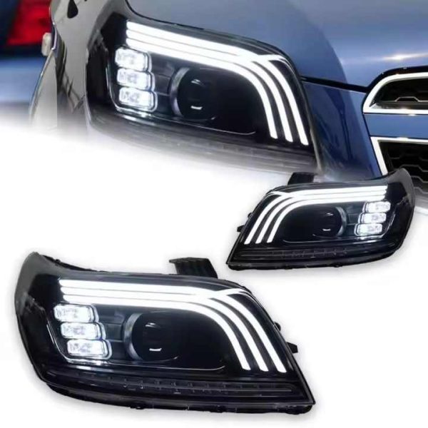 New Headlight for Chevrolet Lova Projector Lens 2006-2016 Aveo New Desgin LED Headlights for Chevrolet Car Accessories