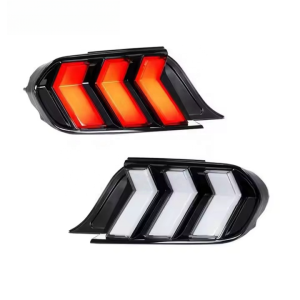 Stylish Rear Lamp for Ford Mustang 2015-2023 Dynamic Animation Modified RGB LED Tail Lights for Mustang Car Accessories