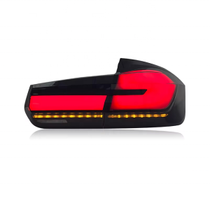 Car Accessories Modify LED Taillights for BMW F30 3 Series 11-16 Rear Lamp Dragon Scale Turn Fog Reverse Light for BMW F30