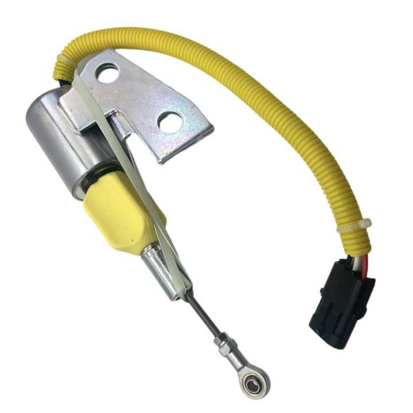 Engine Stop Solenoid Engine Diesel Stop 3991168 3991167 for Hyundai 4BT 12 V 24V R130 Excavator Spare Parts