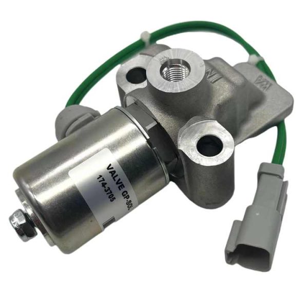 For Caterpillar 3116 3126 3412E Engine Solenoid Valve Assembly 174-3705 Construction Machinery Parts