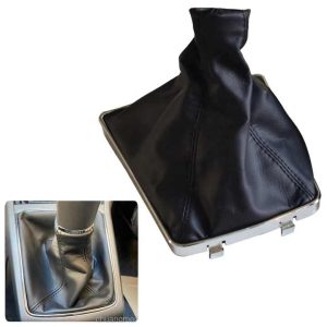 For Opel ASTRA H Gear Shift Knob Lever Stick Gaiter Boot Parking Handbrake Grips Boot Cover Case Collar Car Styling