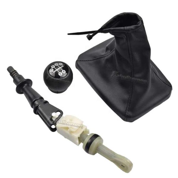 For Opel CORSA C Custom Automatic Car Genuine Leather Manual Speed 5 Gear Stick Shift Lever Knob Shifter HandBall