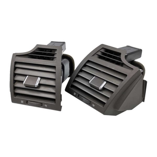 Front Dashboard Rear Air Conditioner Outlet Air Conditioning Side Vents Frame Compatible for Toyota Camry 2006 to 2011
