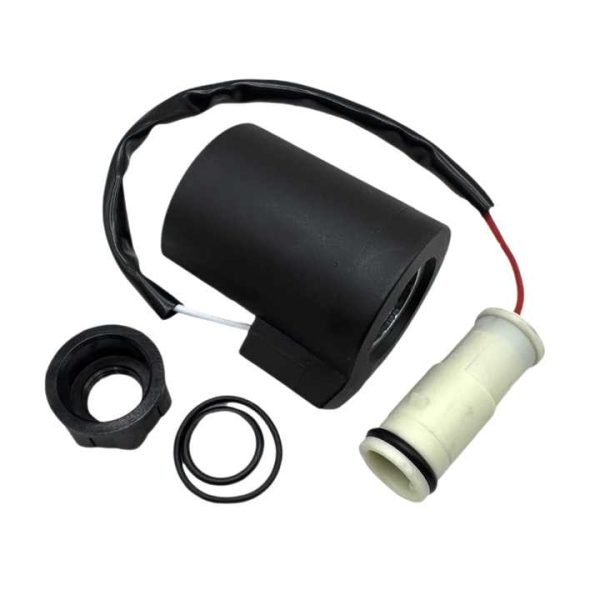 High Quality 12V 24V Solenoid Valve Coil China Origin for Excavator Fittings on for Volvo EC Includes Cable