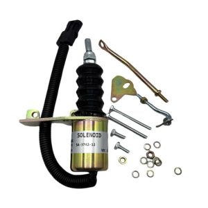 High Quality 12V Fuel Shutdown Solenoid 3932017 SA-3742-12 for Deutz Bosch Excavator Part Construction Machinery Parts