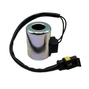 High Quality 12V Solenoid Valve Coil Electric Parts for XCMG Excavator Made in China