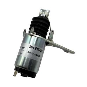 High Quality 24V Solenoid Stop Valve 32A91-09010 Construction Machinery Part Shut-Off Solenoid Valve