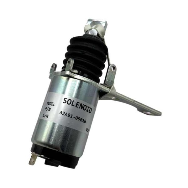 High Quality 24V Solenoid Stop Valve 32A91-09010 Construction Machinery Part Shut-Off Solenoid Valve