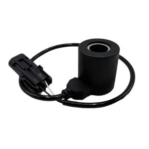 High Quality 24V Solenoid Valve Coil China Origin for Excavator Fittings Compatible for Sany SY60-10 Construction Machinery Part