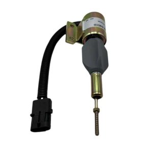 High Quality 24V Solenoid for Cummins 5.9L 6BT Excavator Diesel Engine Shutoff 3932530 SA-4756-24 Construction Machinery Parts