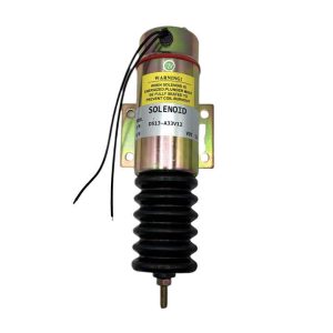 High Quality D513-A33V12 2001-12E2U1 2002-12E2U1 Shutoff Stop Solenoid for Diesel Engine 12V Construction Machinery Parts