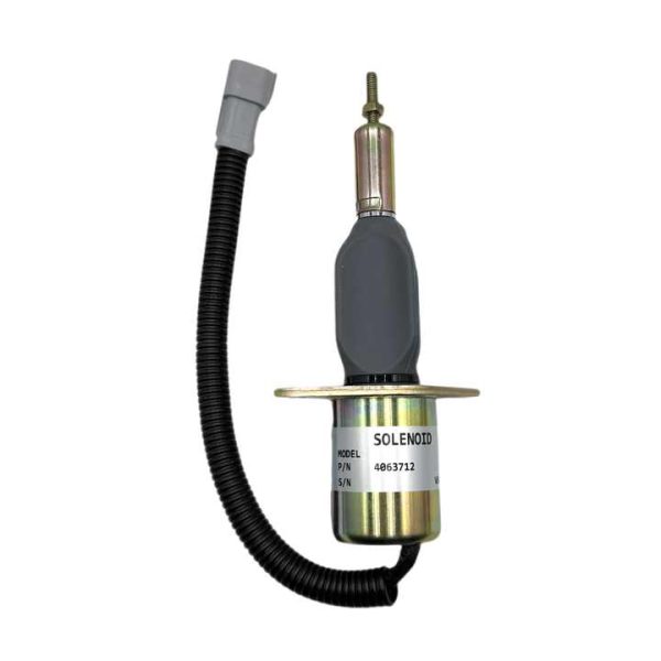High Quality Diesel Generator Solenoid Valve 4063712 Engine Stop Essential Construction Machinery Spare Part