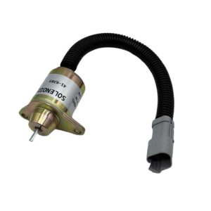 High Quality Fuel Shut off Solenoid 41-9100 41-6383 42-0100 for Yanmar Construction Machinery Parts TK249 TK374 TK388 Engine