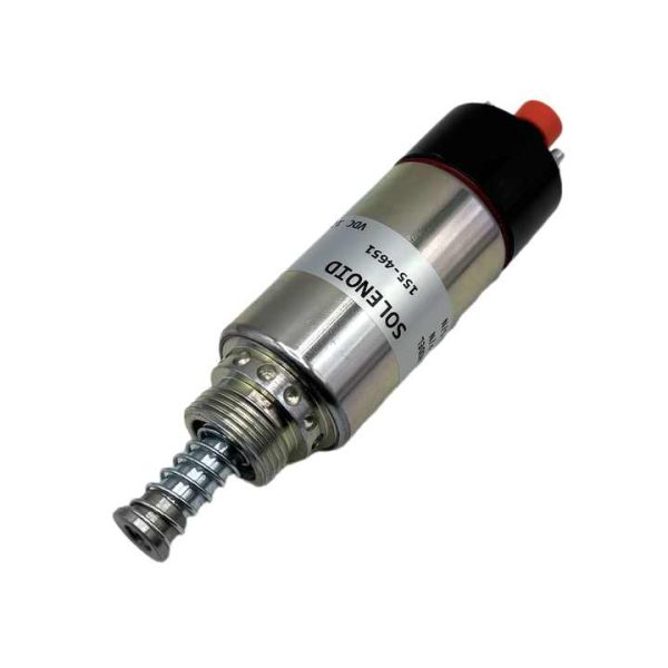 High Quality Stop Solenoid 155-4651 8C-3664 for Caterpillar CAT 3114 3116 3126 Engine 446B Backhoe Loader 12V