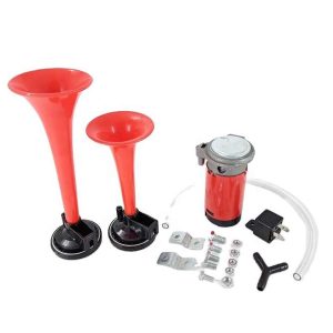 Loud Dual Trumpet 12V Air Horn Van Train Car Truck Boat 12V 120dB 450Hz