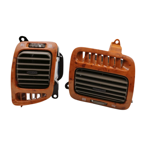 OE 55650-60090 Car Decoration Wood Color Side Air Conditioning Vent Grille for Toyota Land Cruiser LC100 FJ100 1998-2007