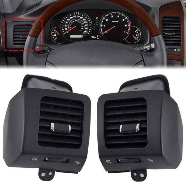 OE 55660-60140 55660-60150 Air Conditioning Vent Covers for Toyota Land Cruiser Prado LC120 2003-2009