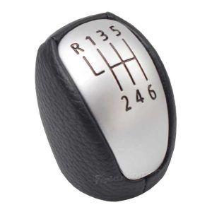 Renault Laguna MK3 2007-2015 Car Gear Knob Manual 6 Speed Shift Lever with Gaiter Boot Cover Years 2008-2012