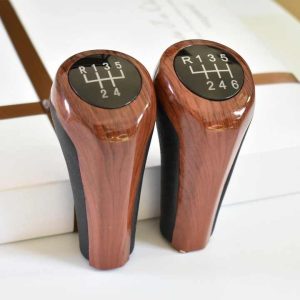 Wood Grain 5 6 Speed Car Gear Shift Knob Lever for BMW 1 3 5 6 Series E30 E32 E34 E36 E38 E39 E46 E53 E60 E63 E83 E84 E87 E90