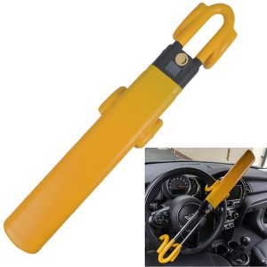 steering wheel lock yellow