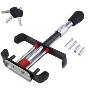 Foot pedal lock clutch lock
